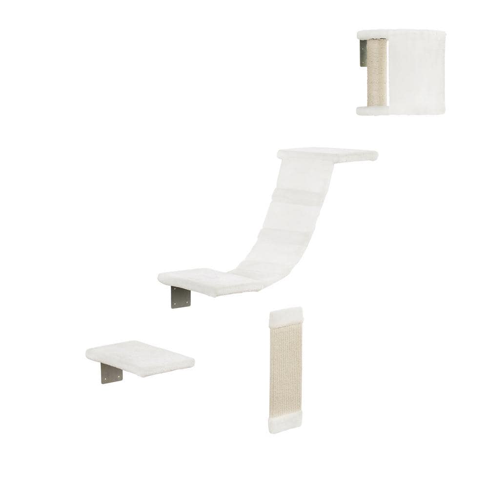 Sam's Pets Addison Wall Climber Cat Tree SP-CT1304WH