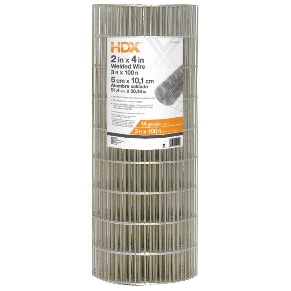 Everbilt 3 ft. x 100 ft. 14-Gauge Welded Wire 308311HD