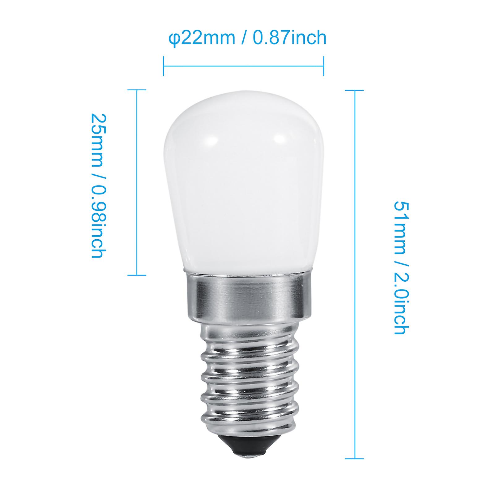 E14 Type 1.5w Smd 2835 Mini Refrigerator Freezer Led Light Lamp Bulb (110v Warm White)