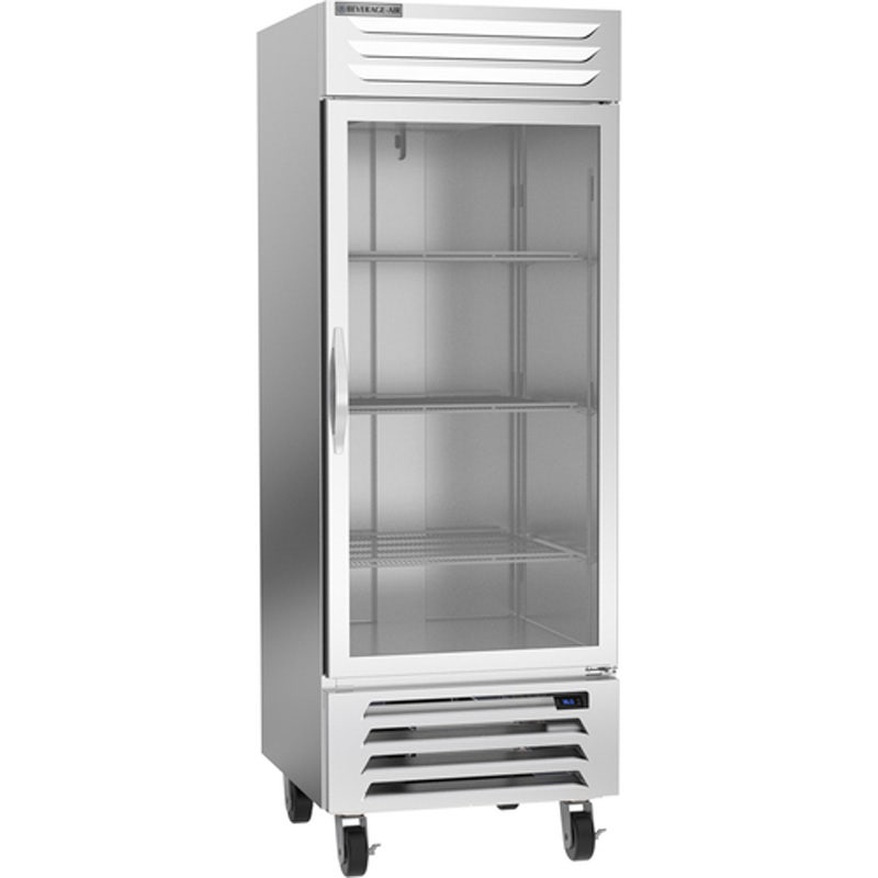 Beverage-Air RB27HC-1G Reach-In Refrigerator， Vista Series， 1-Section， 1 Glass Door