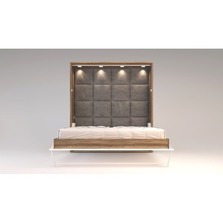 CONTEMPO Murphy Bed with mattress 70.9x78.7 inch