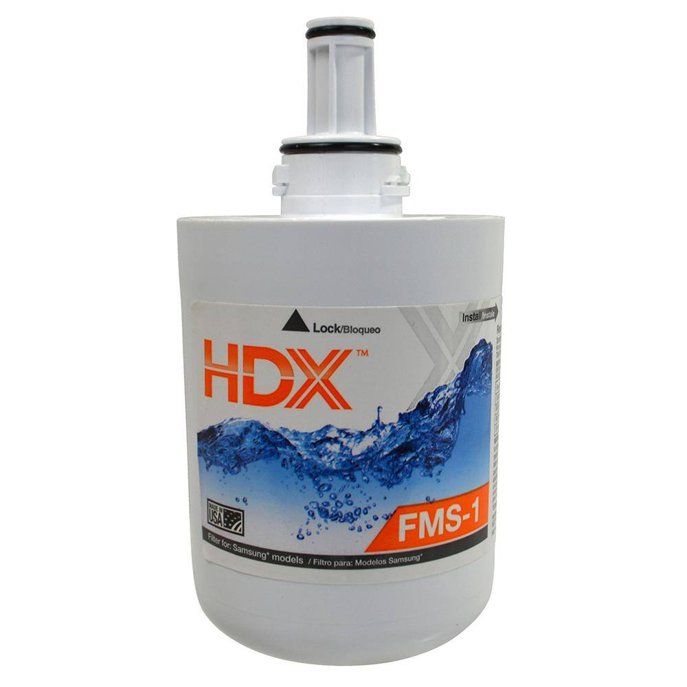 HDX FMS-1 Premium Refrigerator Replacement Filter Fits  HAF-CU1S (Case of 6) 107010