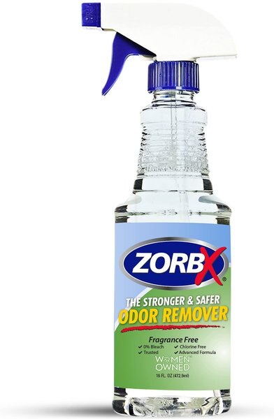 ZORBX Unscented Odor Remover， 16-oz bottle