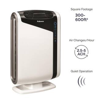 Fellowes AeraMax DX95 True HEPA Large Room Air Purifier 600 sq.ft. for Allergies Asthma and Odor 9320801