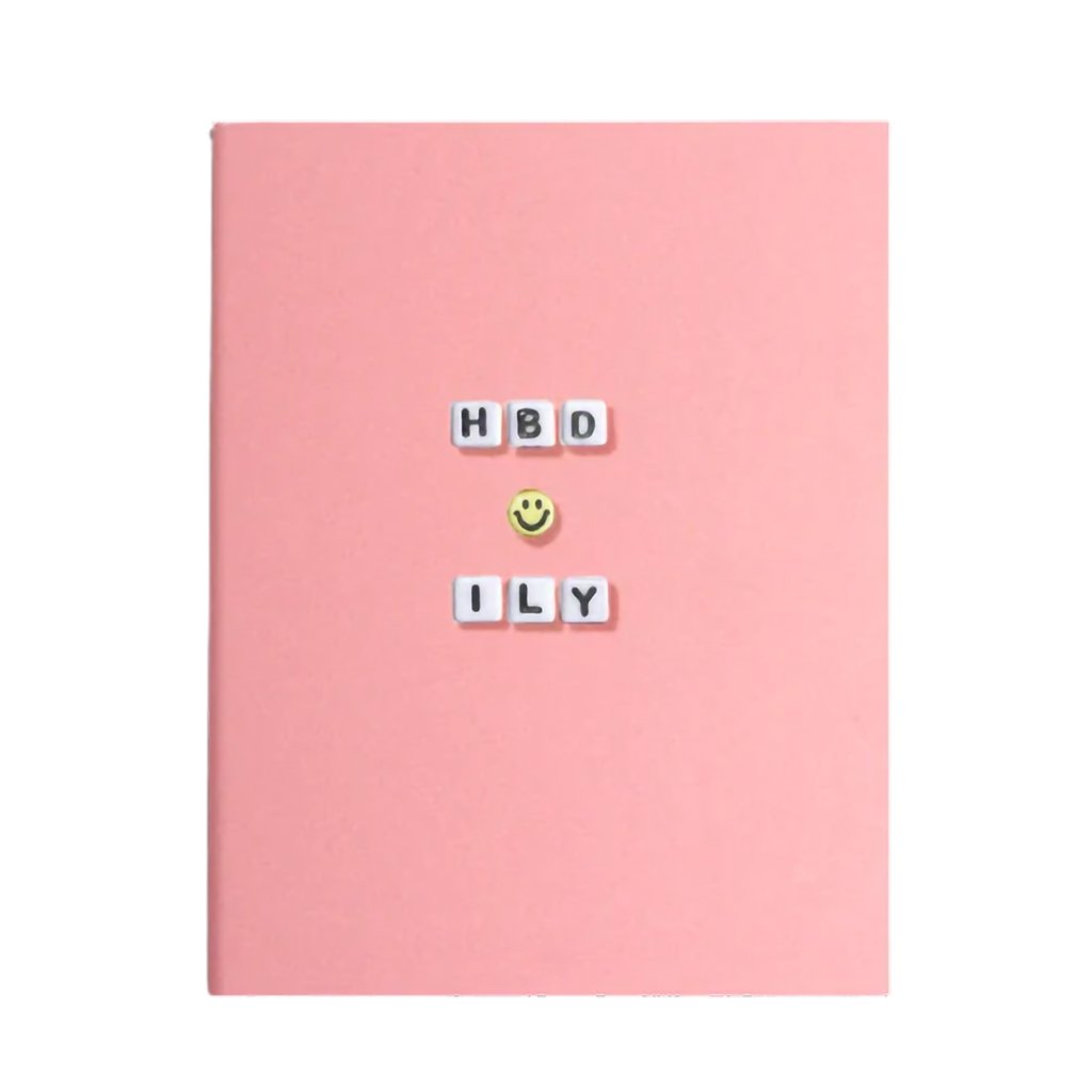 Little Words Project  HBD ILY Card