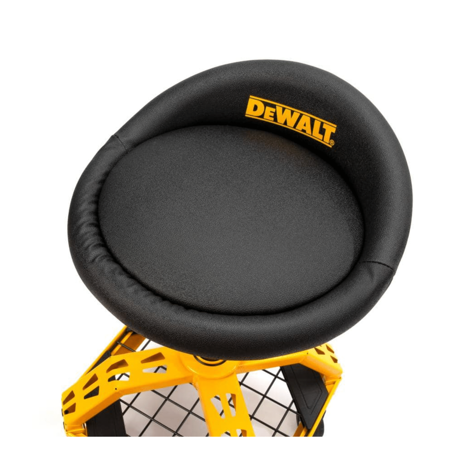 Dewalt DXSTAH025 24 in.H x 16 in.W x 16 in.D Adjustable Shop Stool with Casters