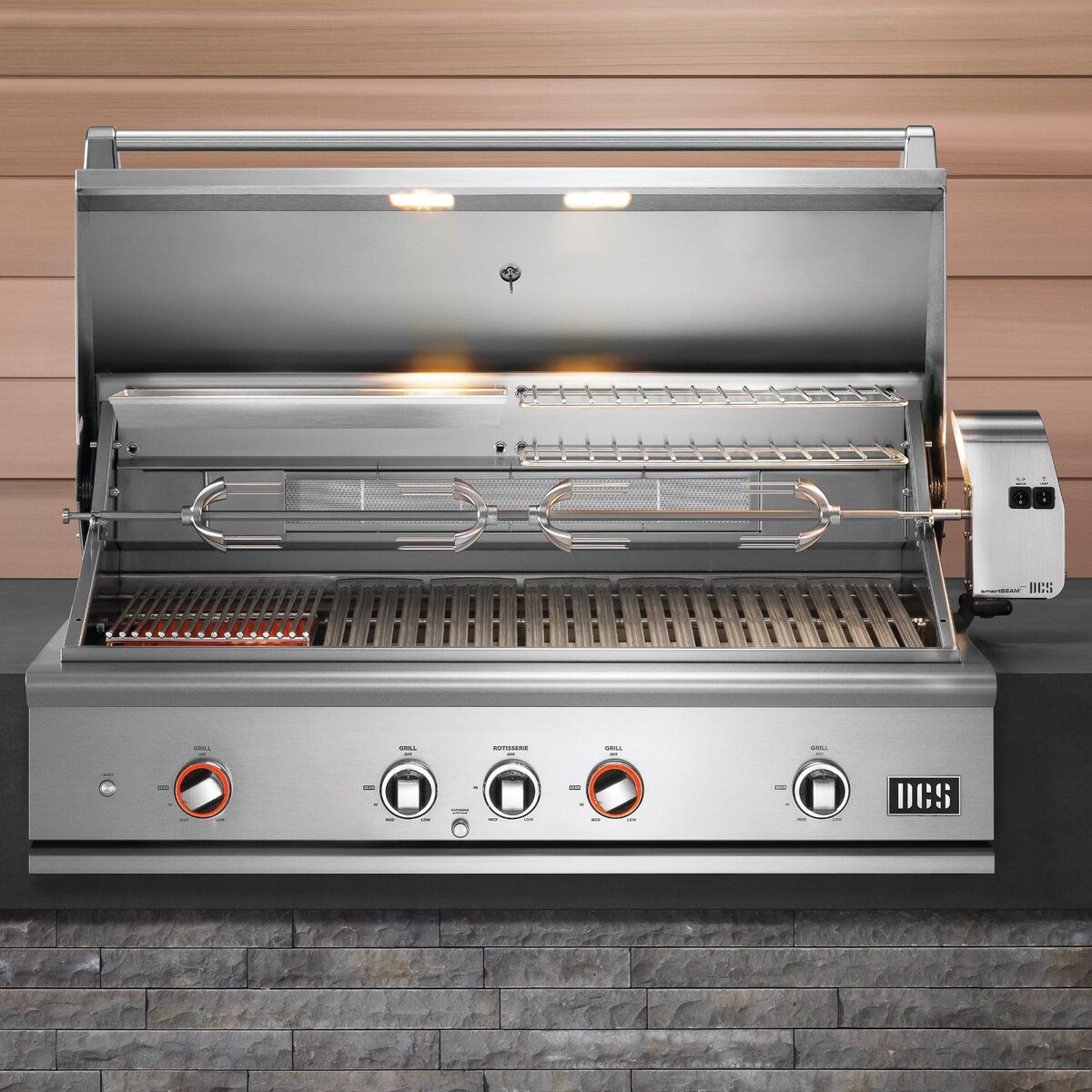 DCS Series 9 48-Inch Built-In Propane Gas Grill With Rotisserie