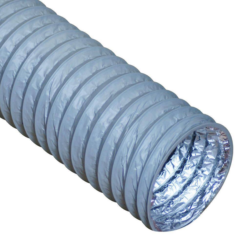 Rubber-Cal 12 in. I.D. x 25 ft. HVAC Ventilation-Flexible Duct 01-225-12