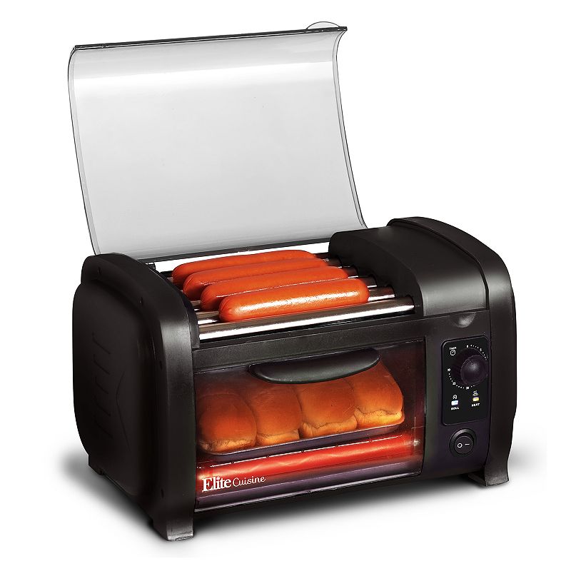 Elite Cuisine Hot Dog Roller / Toaster Oven