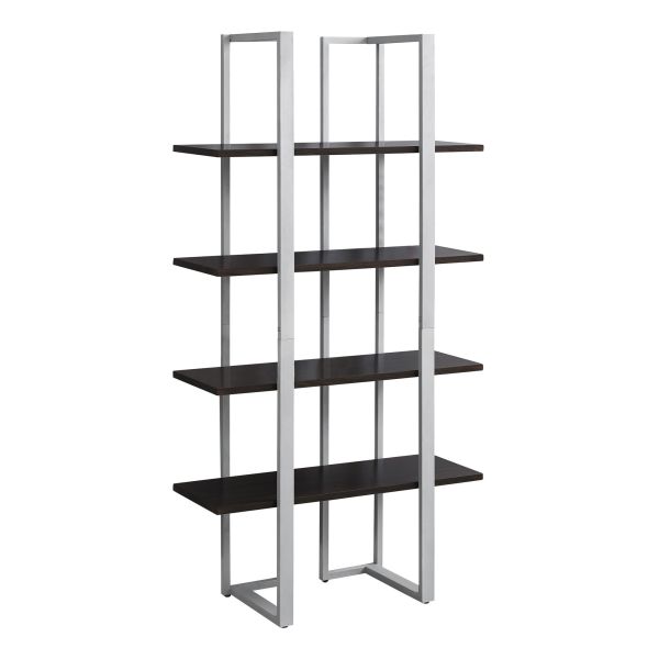 Bookshelf， Bookcase， Etagere， 4 Tier， 60