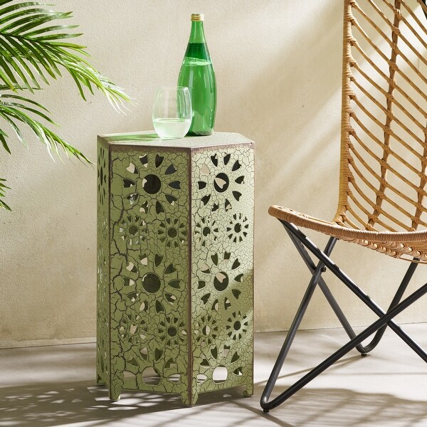 Iron Outdoor Side Table