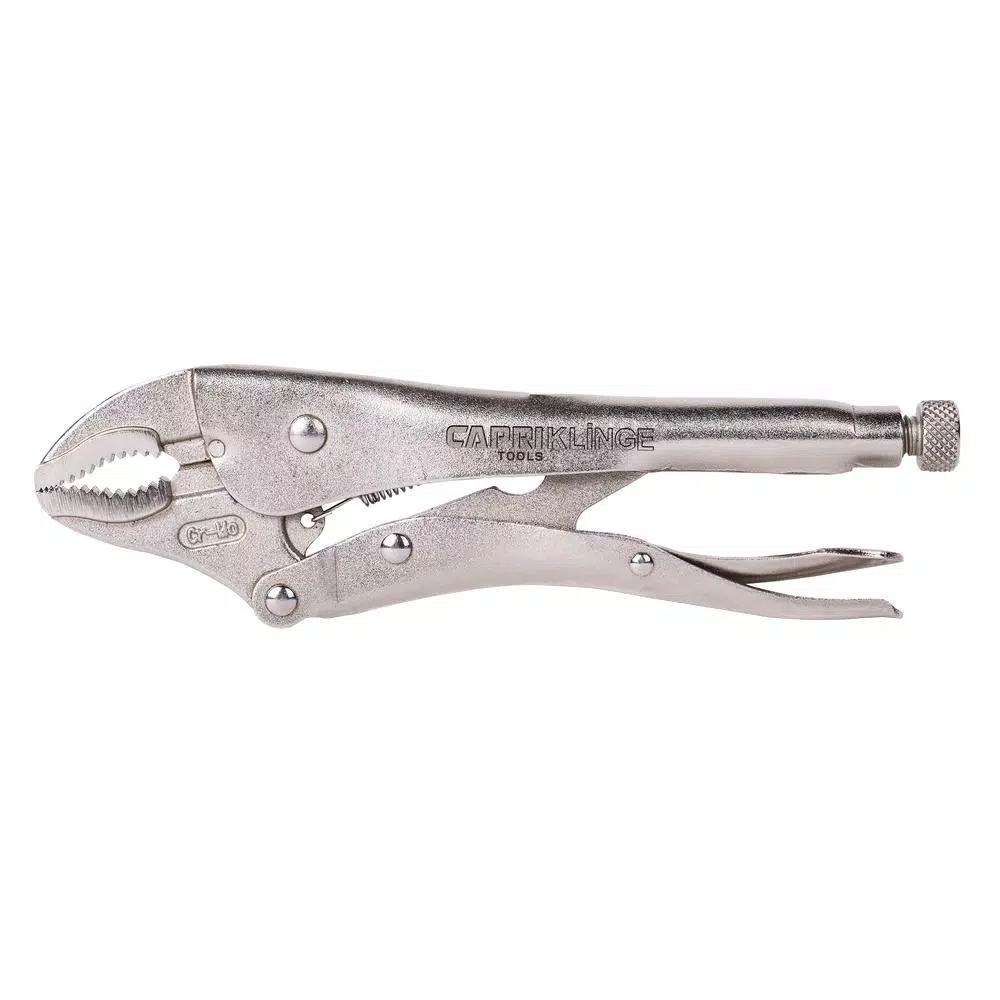 Capri Tools Klinge 7 in. Curved Jaw Locking Pliers with Wire Cutter and#8211; XDC Depot