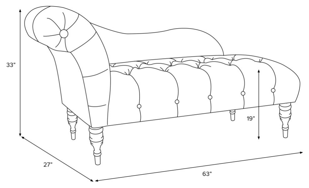 Chaise   Traditional   Indoor Chaise Lounge Chairs   by Skyline Furniture Mfg Inc  Houzz