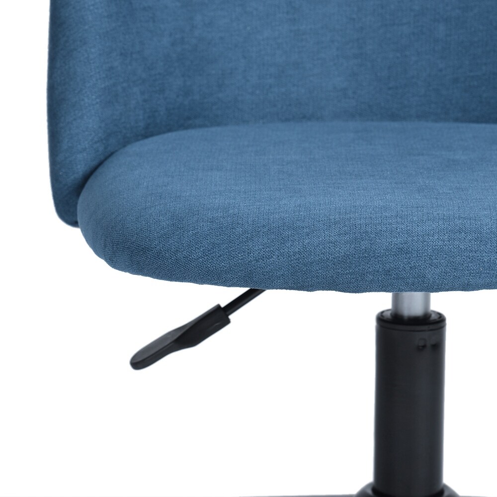 Stylish Adjustable Height Task Chair  Rotatable Computer Chair