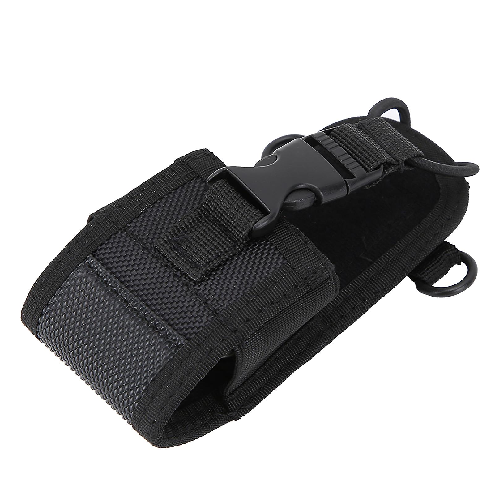 2pcs Msc 20d Universal Nylon Adjustable Wide Shoulder Strap Walkie Talkie Protective Cover