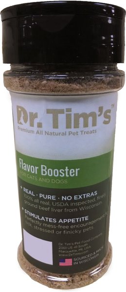 Dr. Tim's Flavor Booster Genuine Freeze-Dried Dog and Cat Food Topper