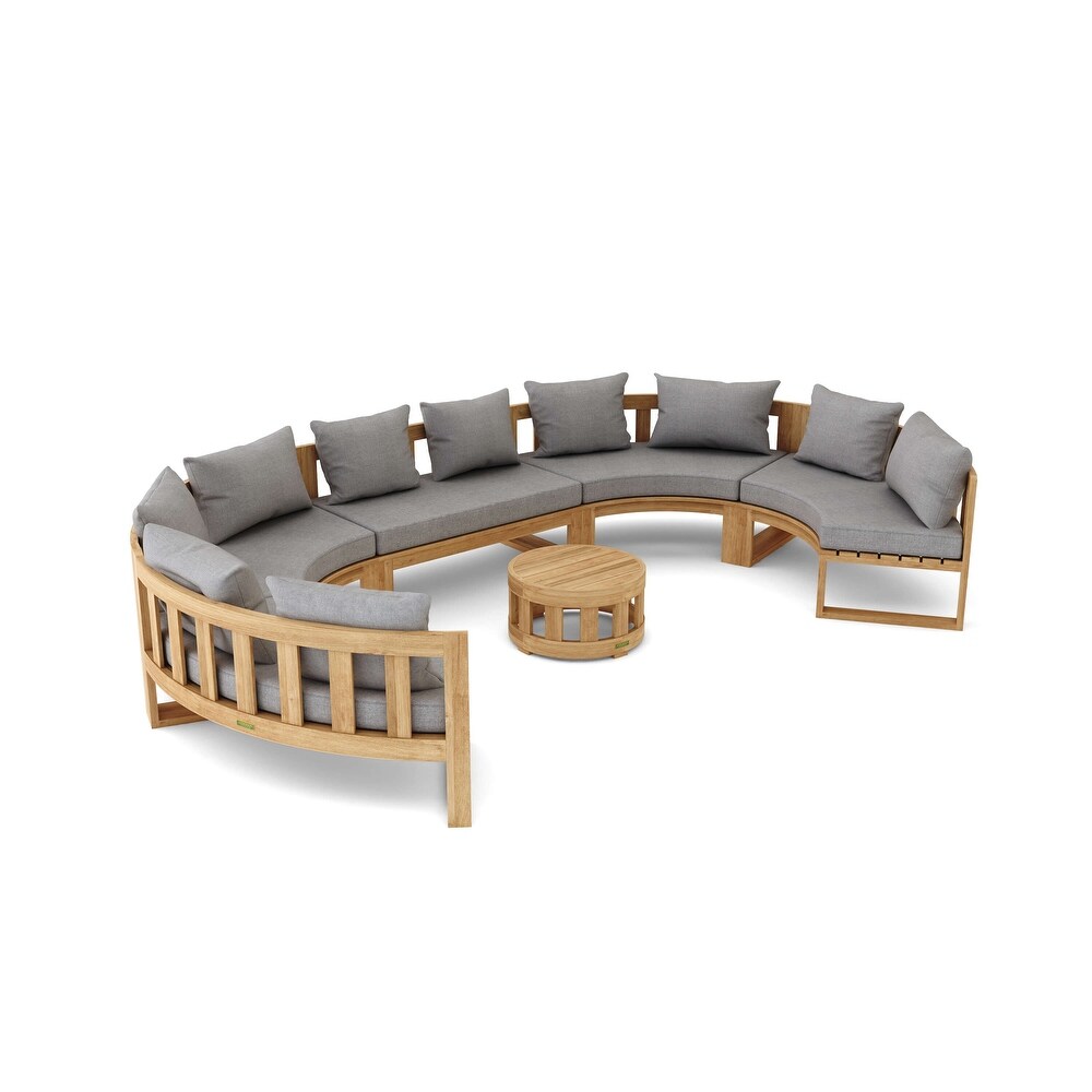 SET 812 Circular Modular Deep Seating Set