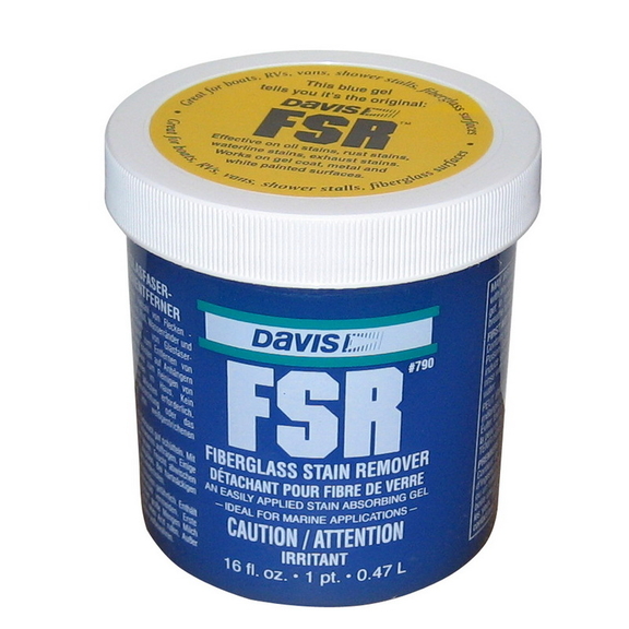 Davis FSR Fiberglass Stain Remover   16oz