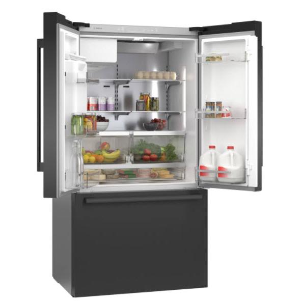 Bosch 36-inch, 20.8 cu.ft. Counter-Depth French 3-Door Refrigerator with QuickIcePro System™ B36CD50SNB