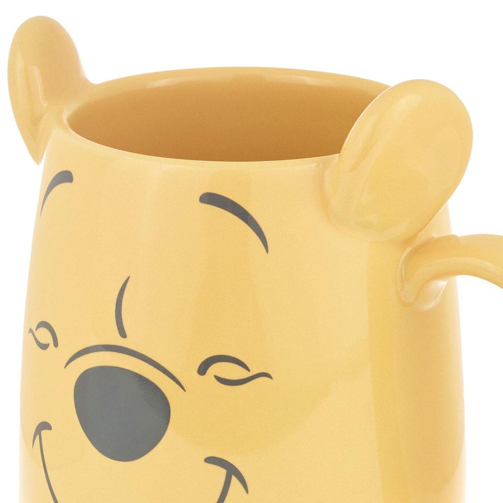 Hallmark  Disney Winnie the Pooh Dimensional Pooh Bear Mug, 17 oz.