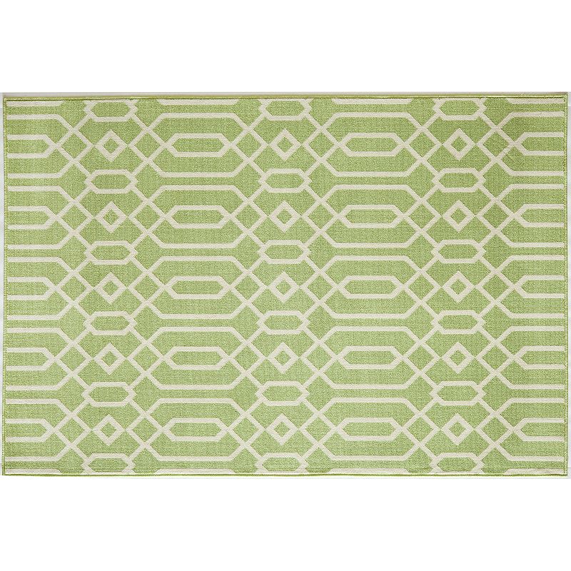 Momeni Baja Scroll Indoor Outdoor Rug