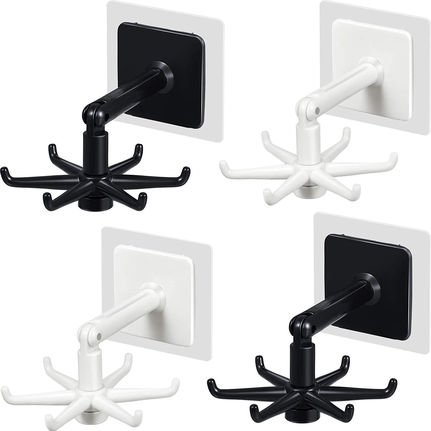 [2022 Best Kitchen Helper]360°Rotating Self-Adhesive Utility Hook