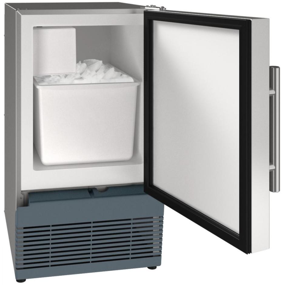 U-Line 15-inch Crescent Ice Machine UACR015-SS01A