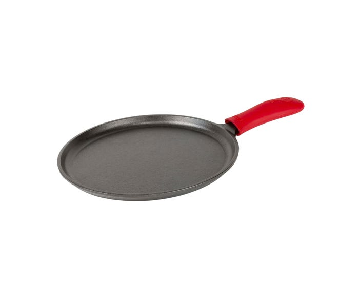 Lodge Griddle with Silicone Hot Handle Holder - L90GA1TS4