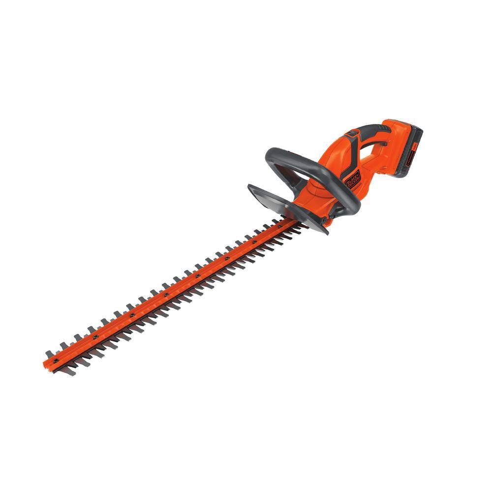 BLACK+DECKER 40V MAX 22in. Cordless Battery Powered Hedge Trimmer Kit with (1) 1.5Ah Battery  Charger LHT2240C