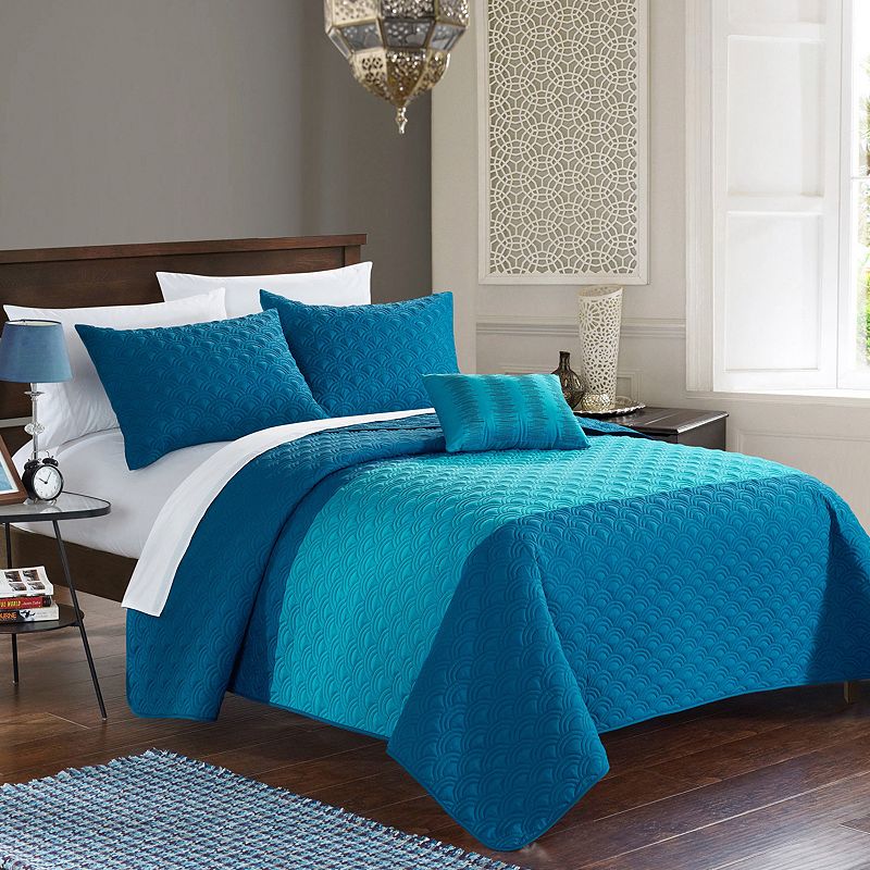 Chic Home Dominic 4-piece Quilt Set