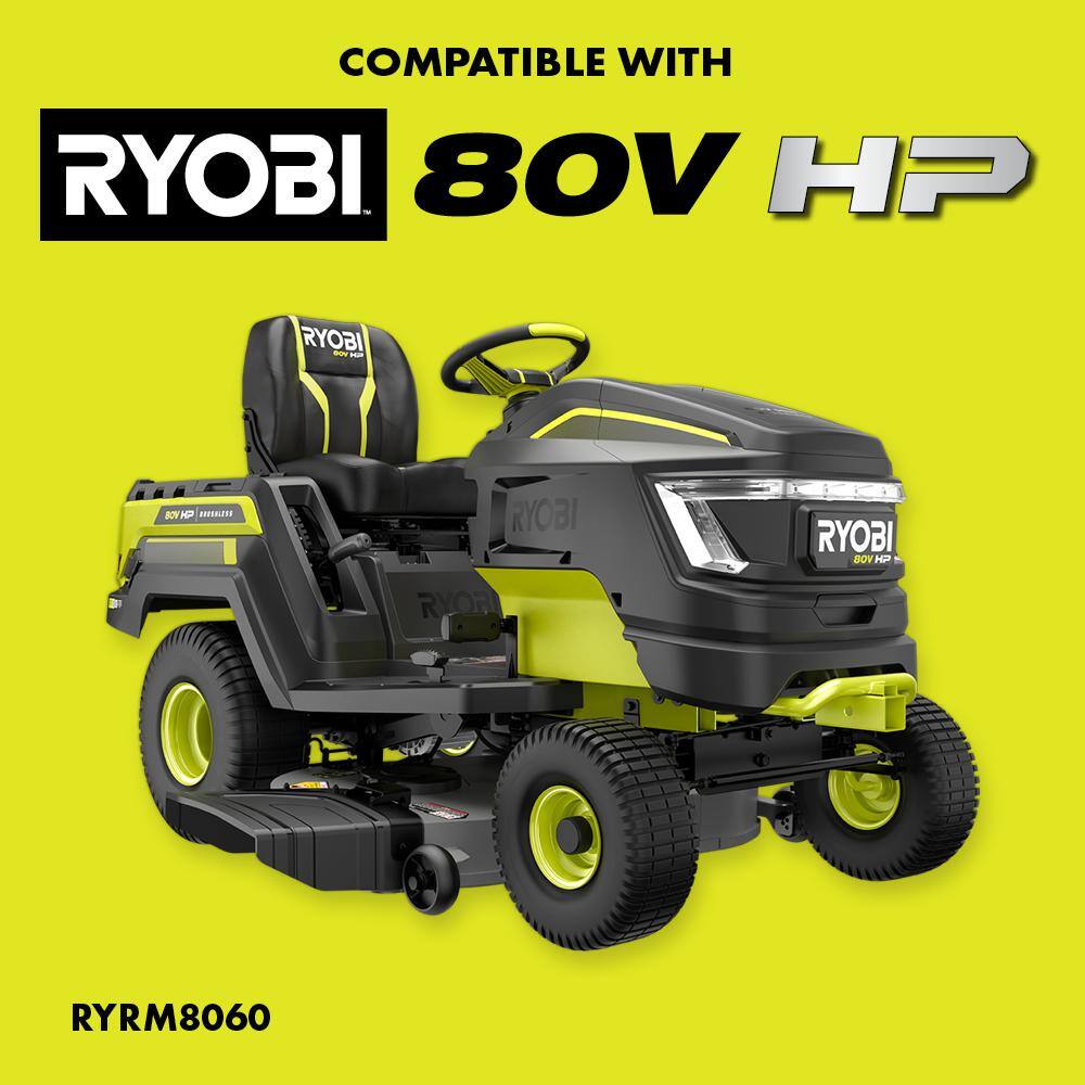 RYOBI Bagger for RYOBI 80V HP 42 in. Riding Lawn Tractor ACRM028