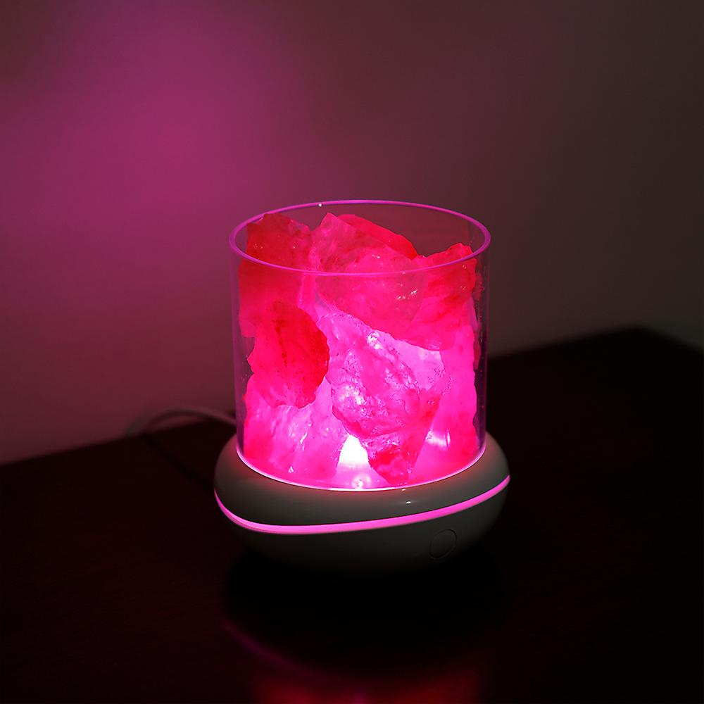 Anime Cute Room Decor Led Nightlights Himalayan Salt Lamp Aromatherapy Crystal Salt Lights Colorful Led Night Lamp For Bedroom