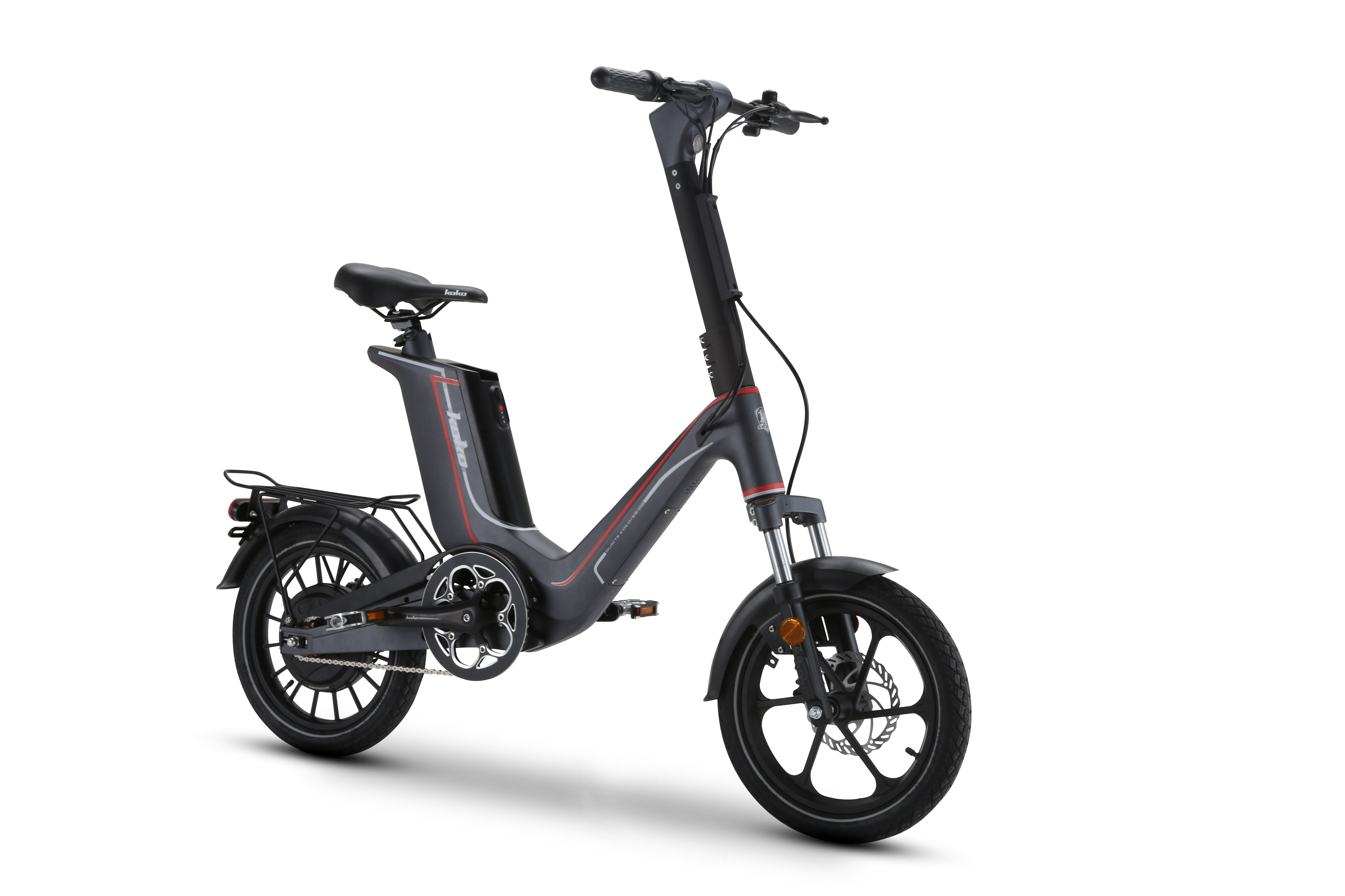 LVCO new sharing gps with app 14inch 16Inch electric Hybrid Bikes iot scooter E Cycle ebike  48V city bicycle for public