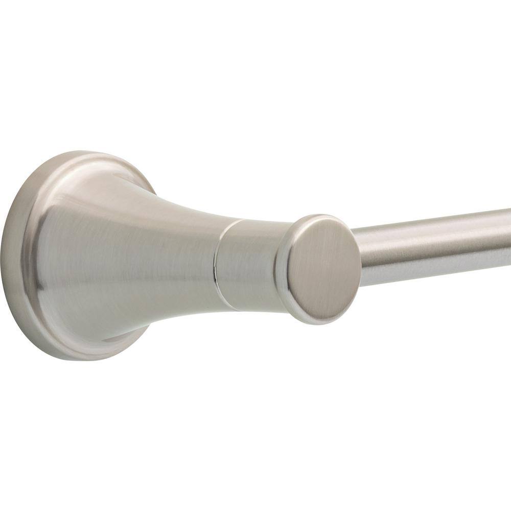 Delta Casara 24 in. Wall Mount Towel Bar in SpotShield Brushed Nickel CSA24-BN