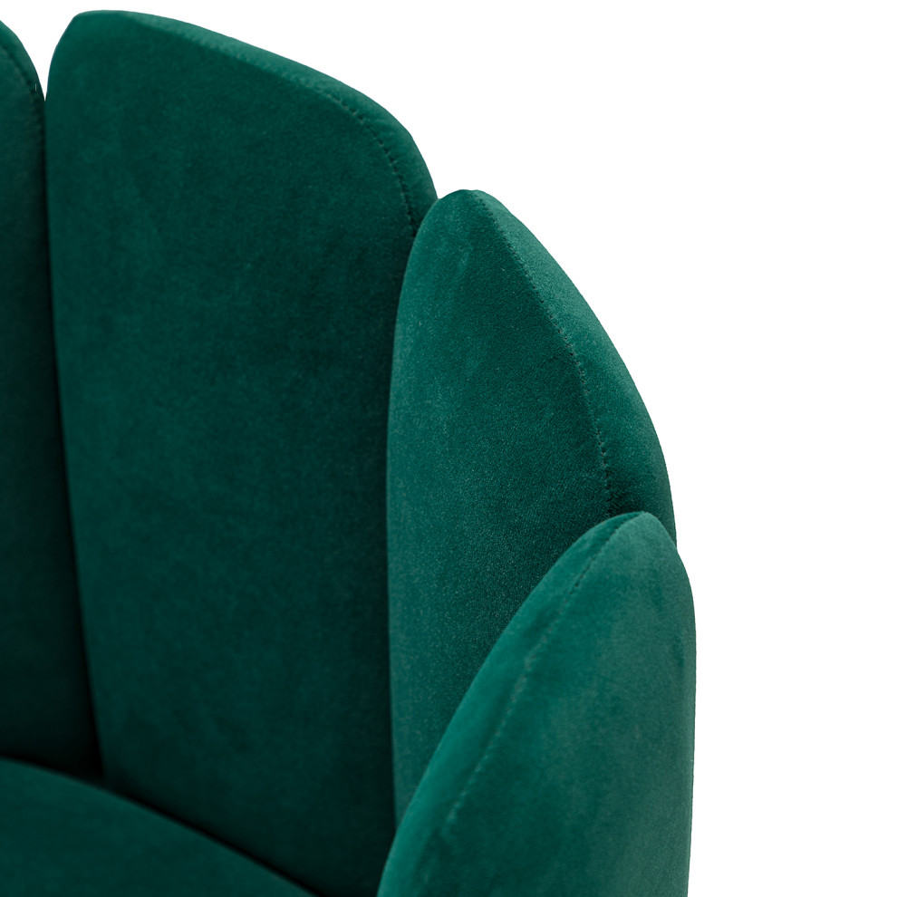 Side Chair   Midcentury   Armchairs And Accent Chairs   by Karat Home  Houzz