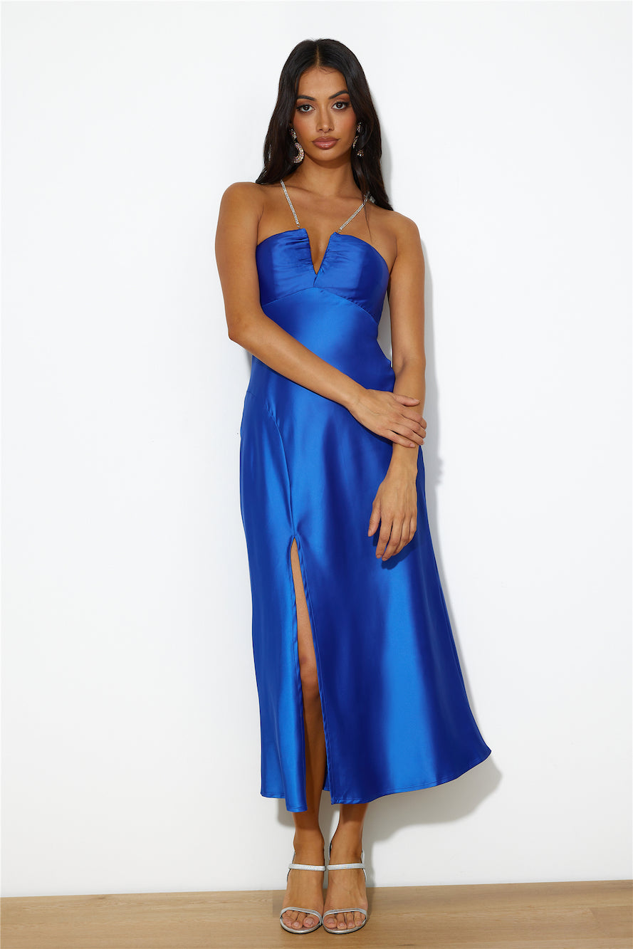 Pretty Picks Maxi Dress Blue