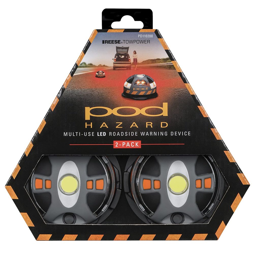 Reese 350 Lumens POD Hazard Multi Use LED Light 2pk