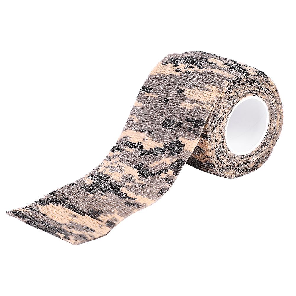 Tactic Self Adhesive Non Woven Camouflage Wrap Rifle Gun Hunting Stealth Tape Acu Camouflage