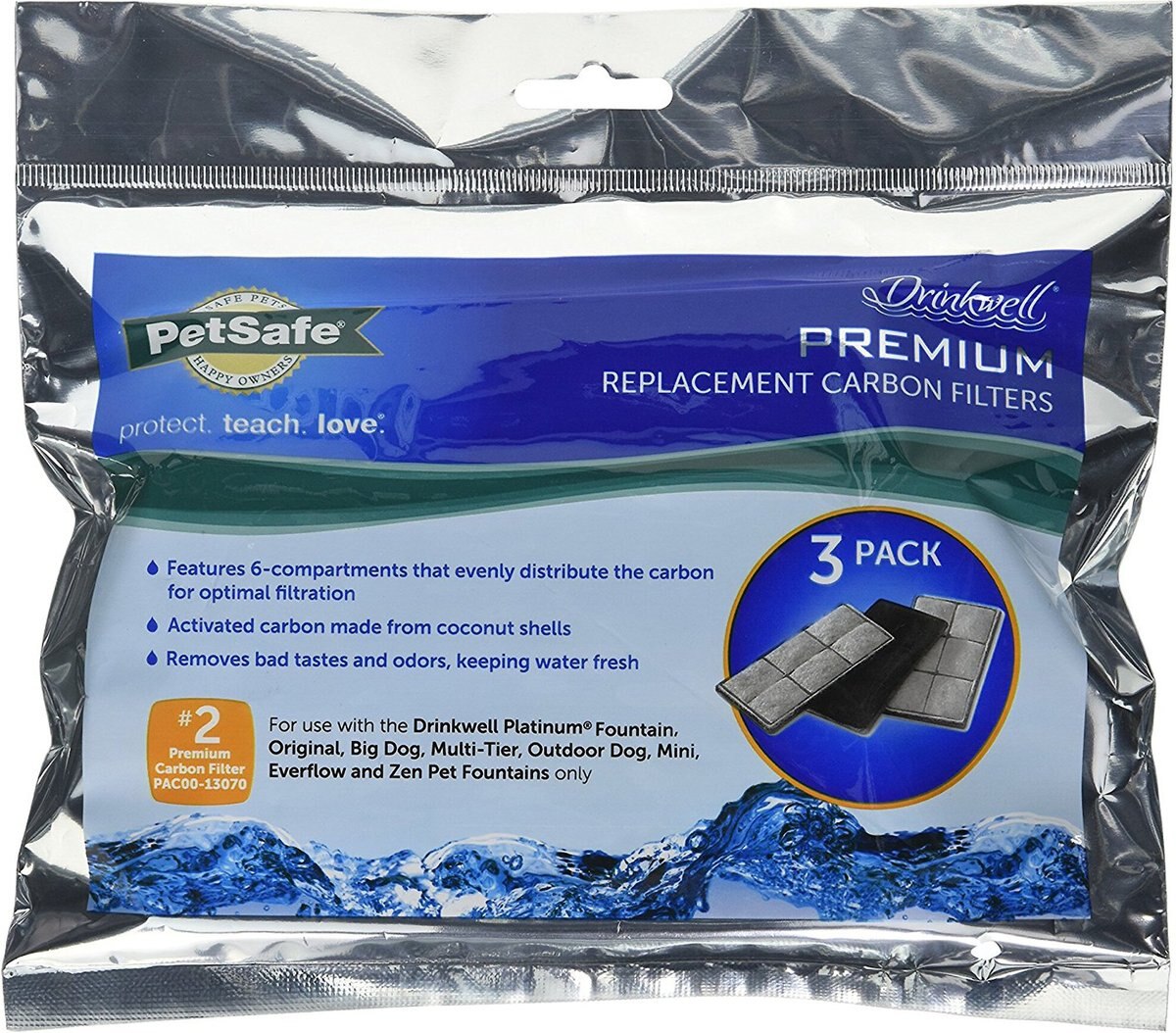 PetSafe Drinkwell Premium Replacement Carbon Filters