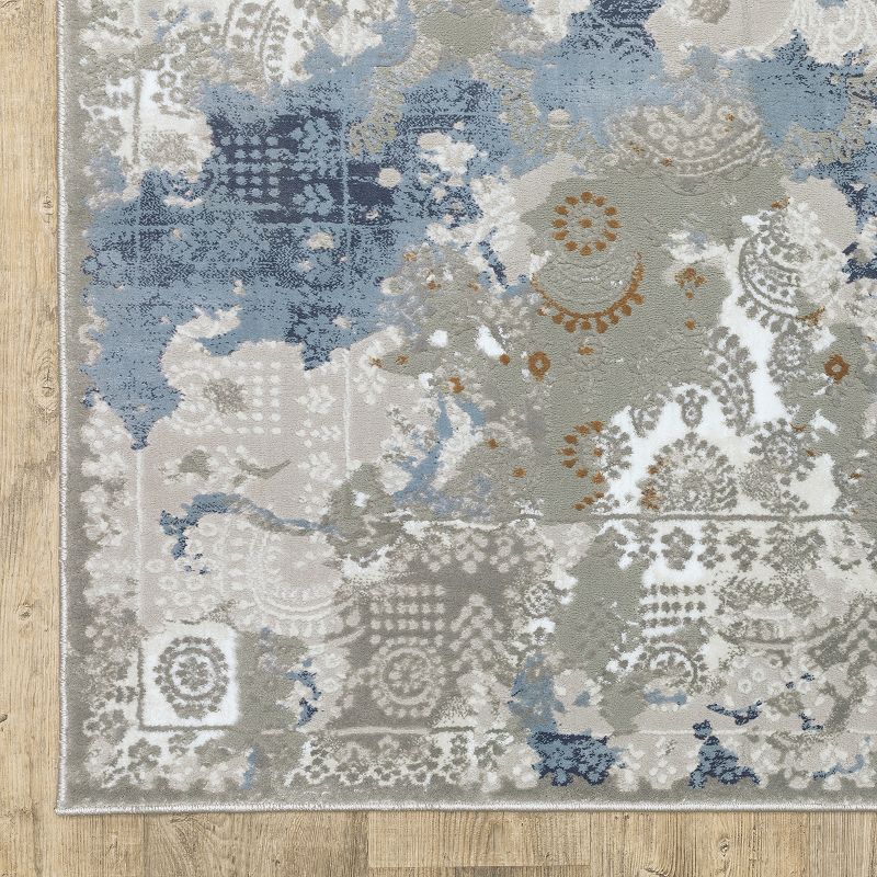 StyleHaven Emery Modern Distressed Area Rug