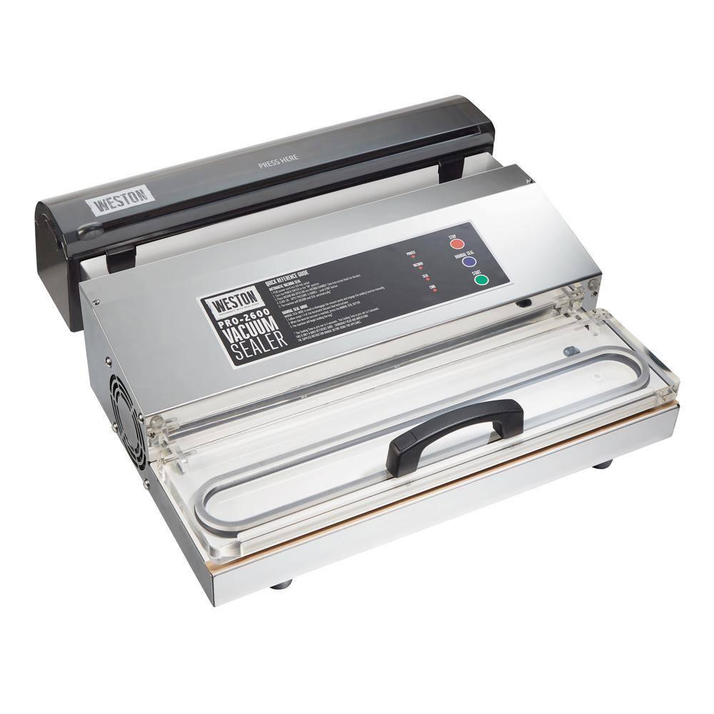 Weston Pro 2600 Stainless Steel Food Vacuum Sealer