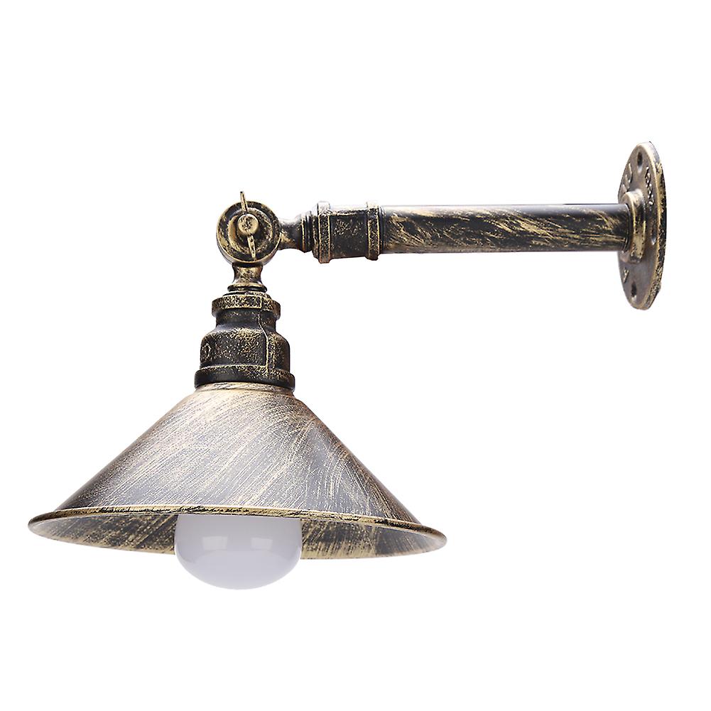 E27 90-250v Retro Style Wall Lamp Antique Pipe Sconce Light Fixture For Cafe Bar Hallway