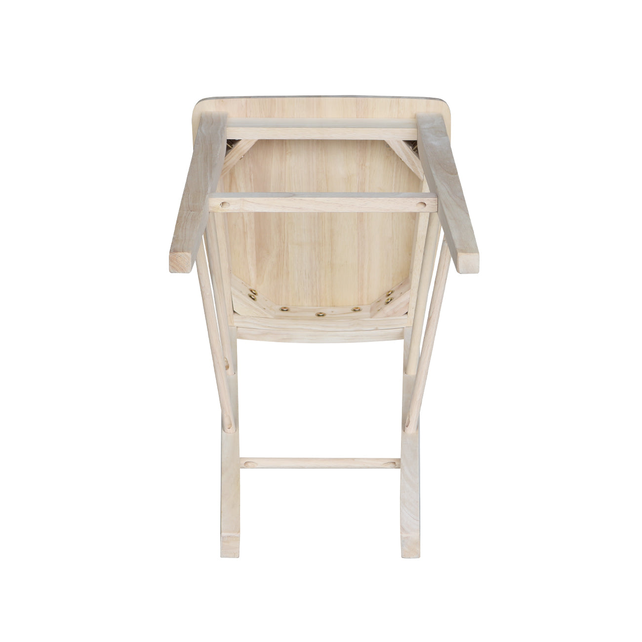 International Concepts S-6163 Cafe Stool， 30， Ready To Finish