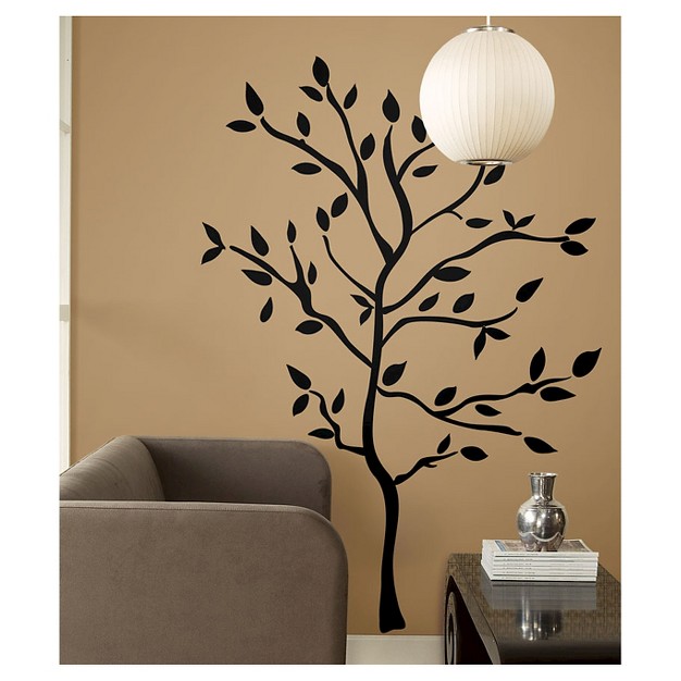 Tree Branches Peel And Stick Wall Decal Black Roommates