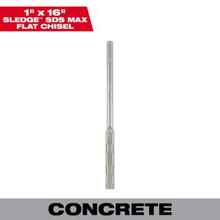 MW 1 in. x 16 in. SLEDGE SDS-MAX Flat Chisel 48-62-4252