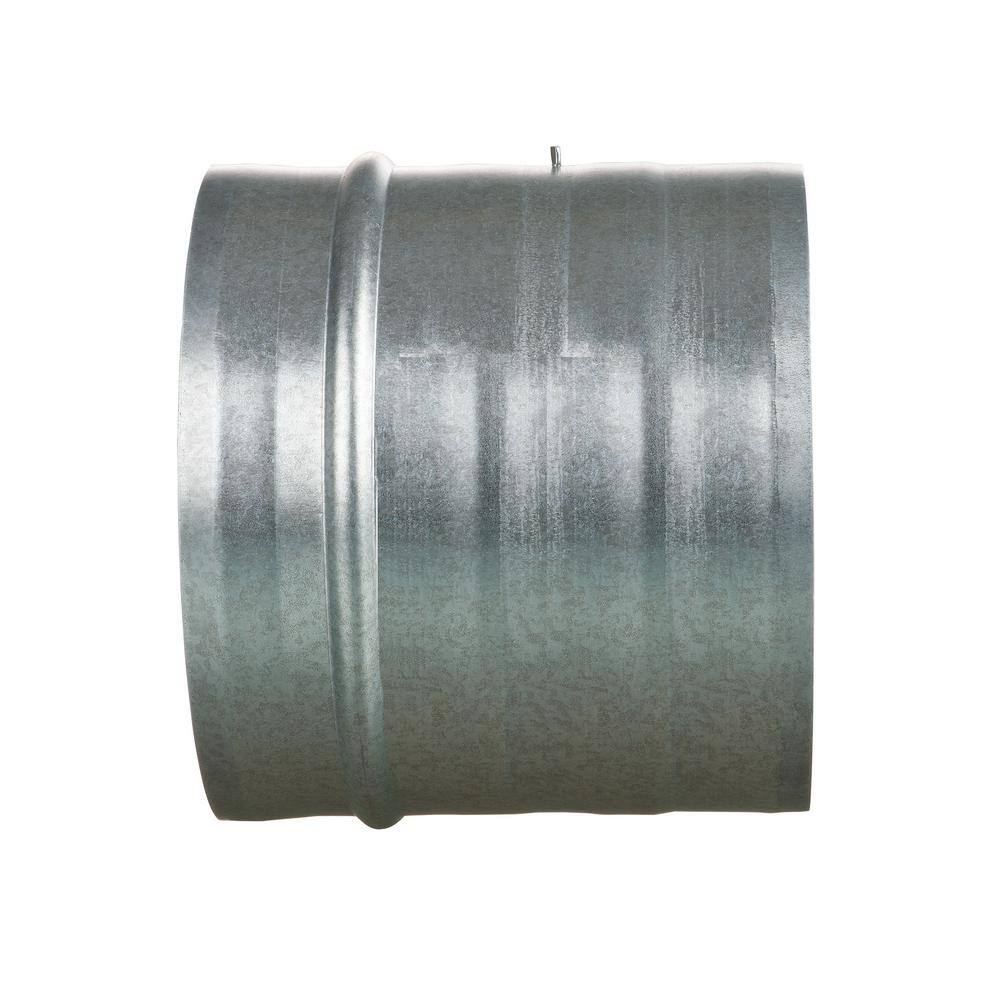 VENTS-US 4 in. Galvanized Back-Draft Damper with Rubber Seal KOM 100 U