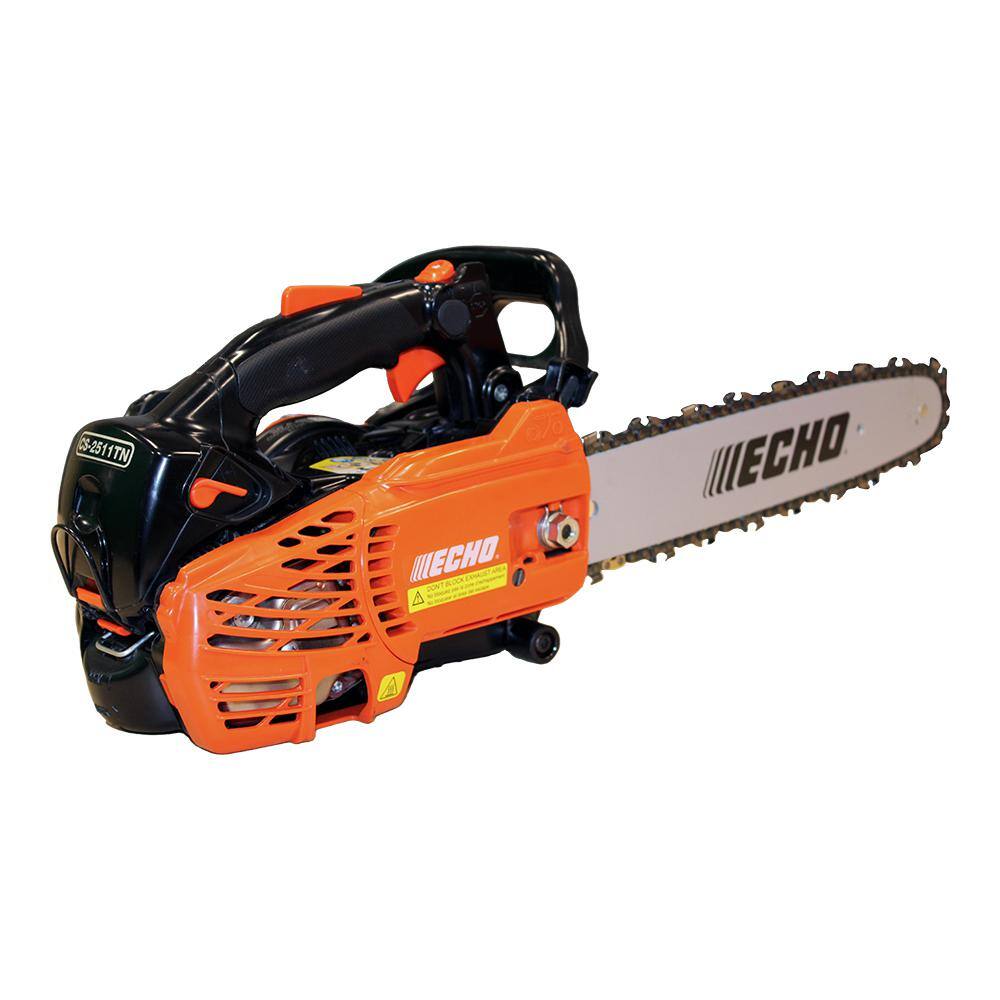 ECHO 12 in. 25.0 cc Gas 2-Stroke X Series Top Handle Arborist Chainsaw with Low Vibration SpeedCut Nano 80TXL Cutting System CS-2511TN-12