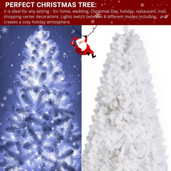 6ft Hanging Tree Structure with Lights 8 Modes Christmas Tree