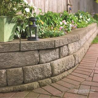 BELGARD Diamond 9D 6 in. H x 17.75 in. W x 9 in. D Victorian Concrete Retaining Wall Block Pallet (48-Piece36 Face ft.Pallet) 16205534