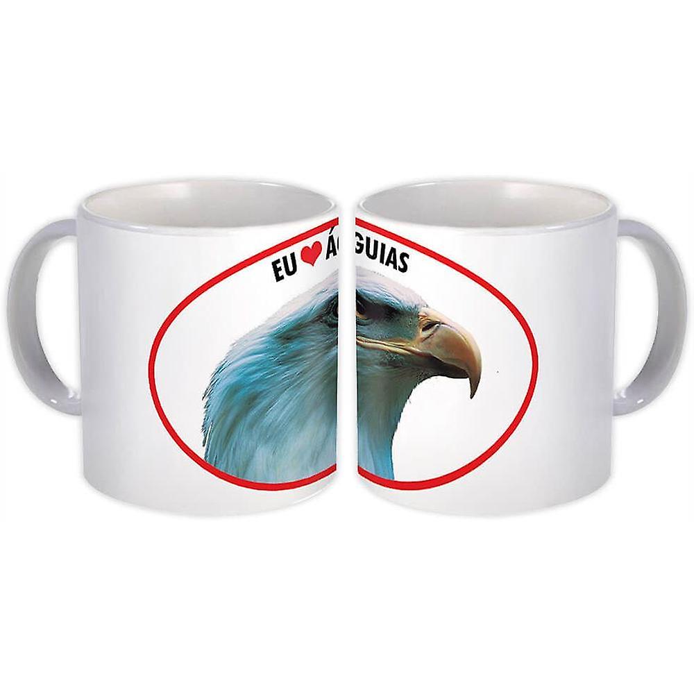 Gift Mug: Eu Amo Águias Eagle